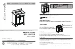 Предварительный просмотр 5 страницы Allen + Roth LWSG30VBR Assembly Instructions Manual