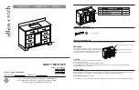 Предварительный просмотр 1 страницы Allen + Roth LWSG48VBR Assembly Instructions Manual