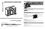 Предварительный просмотр 9 страницы Allen + Roth LWSG48VBR Assembly Instructions Manual