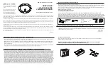 Allen + Roth ML-20518 Quick Start Manual preview