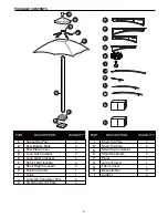 Preview for 2 page of Allen + Roth TPGAZ17-002 Manual