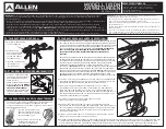 Preview for 3 page of Allen Sports 103DN Instructions Manual