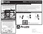 Preview for 4 page of Allen Sports 103DN Instructions Manual