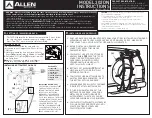 Preview for 1 page of Allen Sports 302DN Instructions