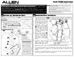 Allen Sports 322DN Instructions preview