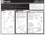 Preview for 1 page of Allen Sports 522RR Instructions