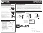 Preview for 2 page of Allen Sports 542QR Instructions Manual