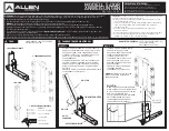 Preview for 3 page of Allen Sports 542QR Instructions Manual