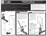 Preview for 9 page of Allen Sports 542QR Instructions Manual