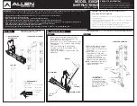 Allen Sports 830QR Instructions preview