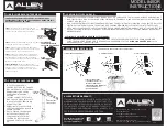 Preview for 2 page of Allen Sports 840QR Instructions