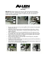 Preview for 5 page of Allen Sports AST206 Owner'S Manual