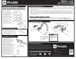 Preview for 2 page of Allen Sports S645 Instructions