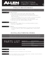 Предварительный просмотр 9 страницы Allen Sports XLT-X2 Instructional Owner'S Manual