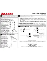 Предварительный просмотр 2 страницы allen 445RR Instructions