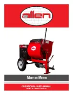 Preview for 1 page of allen AMM12H13 Operations & Parts Manual