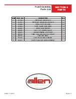 Preview for 93 page of allen AT-16 Operations & Parts Manual