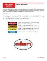 Preview for 18 page of allen AT14S Operations & Parts Manual