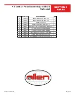 Preview for 77 page of allen HP105 Operations & Parts Manual