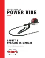 Preview for 1 page of allen Power Vibe Series Safety & Operation Manual