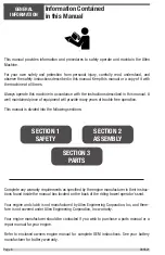 Preview for 6 page of allen WB1224 Assembly & Parts Manual