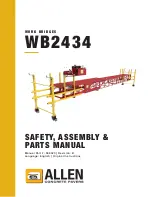 Предварительный просмотр 1 страницы allen WB2434 Assembly & Parts Manual