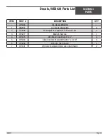 Preview for 45 page of allen WB2434 Assembly & Parts Manual