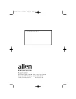 Preview for 32 page of allen xr44 hovertrim Owner'S Handbook Manual