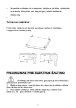 Preview for 5 page of ALLENZI PI3020T Manual