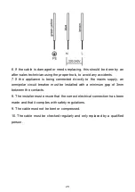 Preview for 29 page of ALLENZI PI3020T Manual