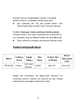 Preview for 47 page of ALLENZI PR4031ET Instruction Manual