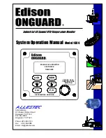 Preview for 1 page of Allestec EDISON ONGUARD 1604 System Operation Manual