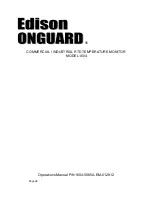 Preview for 28 page of Allestec EDISON ONGUARD 1604 System Operation Manual