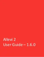 Allevi 2 User Manual preview