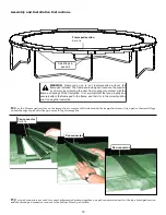 Предварительный просмотр 15 страницы AlleyOOP Sports 12ft VariableBounce Trampoline System User Manual