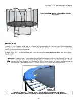 Предварительный просмотр 23 страницы AlleyOOP Sports 12ft VariableBounce Trampoline System User Manual