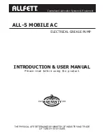 Предварительный просмотр 1 страницы Allfett ALL-5 Mobile AC User Manual