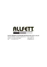 Предварительный просмотр 20 страницы Allfett ALL-5 Two Line Introduction And User Manual