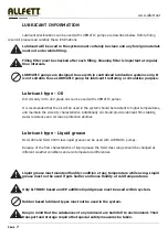 Preview for 8 page of Allfett LUBMATIC MINI Series Introduction And User Manual