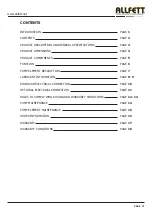 Preview for 3 page of Allfett Multi Line ALL-25 Series Introduction And User Manual