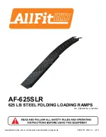 AllFitHD AF-625SLR Manual preview