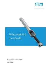 Allflex AWR250 User Manual preview