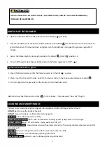 Preview for 3 page of ALL'GRILL 200200 Operating & Assembly Instructions