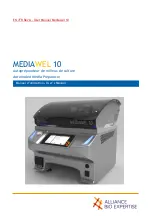 Alliance Bio Expertise MEDIAWEL 10 User Manual preview