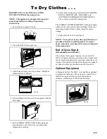 Preview for 20 page of Alliance Laundry Systems 505828 Installation And Operation Instructions Manual