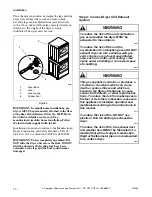 Preview for 12 page of Alliance Laundry Systems 512685R2 Installation & Operation Manual