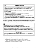 Preview for 3 page of Alliance Laundry Systems 802957R3 Installation & Operation Manual