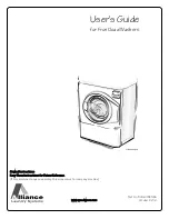 Preview for 1 page of Alliance Laundry Systems AFNE9BSP113TN01 User Manual