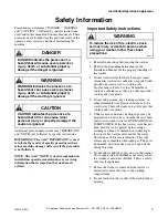 Preview for 5 page of Alliance Laundry Systems CHM166C Installation/Operation Supplement