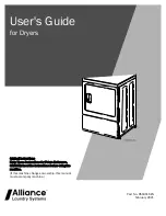 Alliance Laundry Systems DC5102WE User Manual предпросмотр